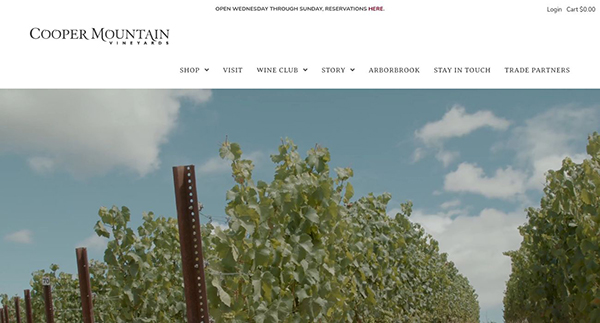 Cooper Mountain Vineyards